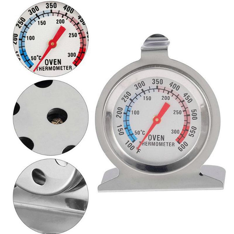 Stainless Steel Kitchen Oven Thermometer Food Bread Household Good Oven Cookware Thermometer Thermometer BBQ Thermometer