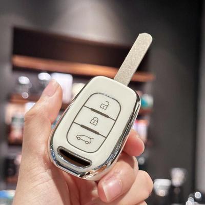 Kryt na kľúče na diaľkové ovládanie TPU pre Renault Kwid Traffic Symbol Dacia Sandero Logan Duster 2016 2017 2018 Kryt Fob Shell