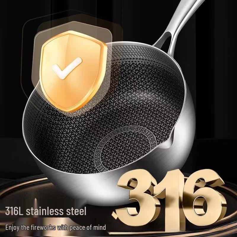YiCang 316 Stainless Steel Yukihira Saucepan