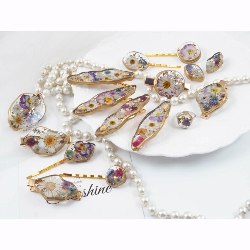 Barrettes Silicone Molds Geometric Hair Clip Epoxy Resin Mold For DIY Resin Hairpin Crafts Jewelry Making Accessorires