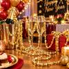 PET Electroplated Christmas Bead Garland