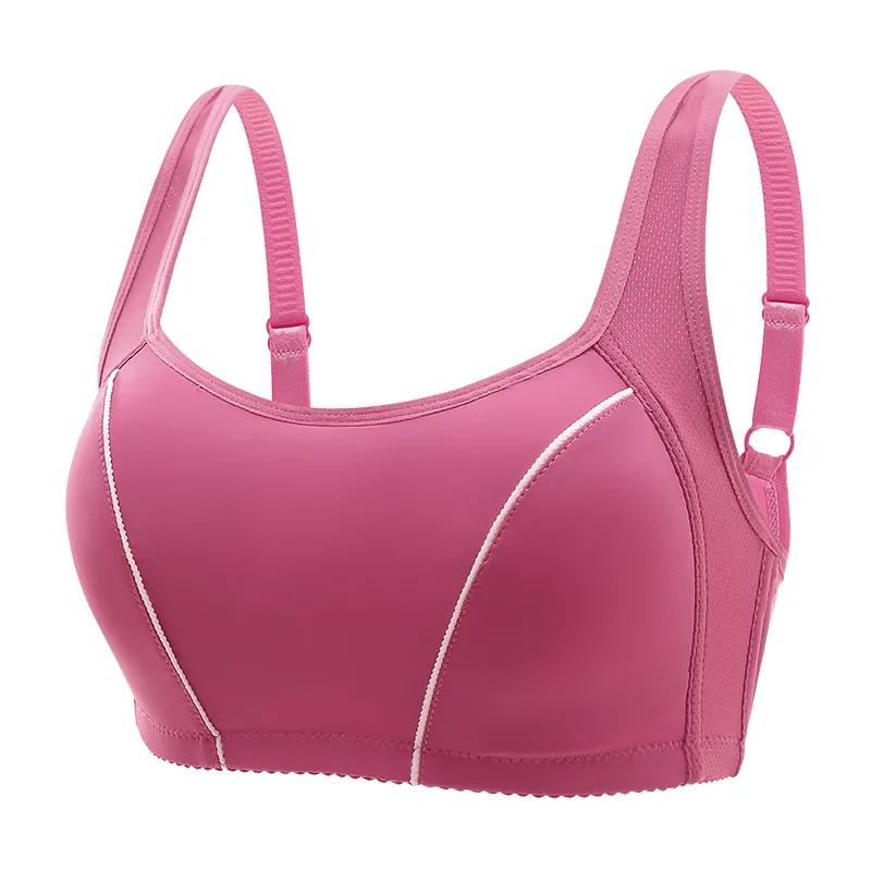 

Бюстгальтеры для женщин, бесшовное однотонное нижнее белье, тонкий регулируемый бюстгальтер без косточек большого размера, сексуальный бюстгальтер с эффектом пуш-ап, чувственное нижнее белье 40/90C розы красного