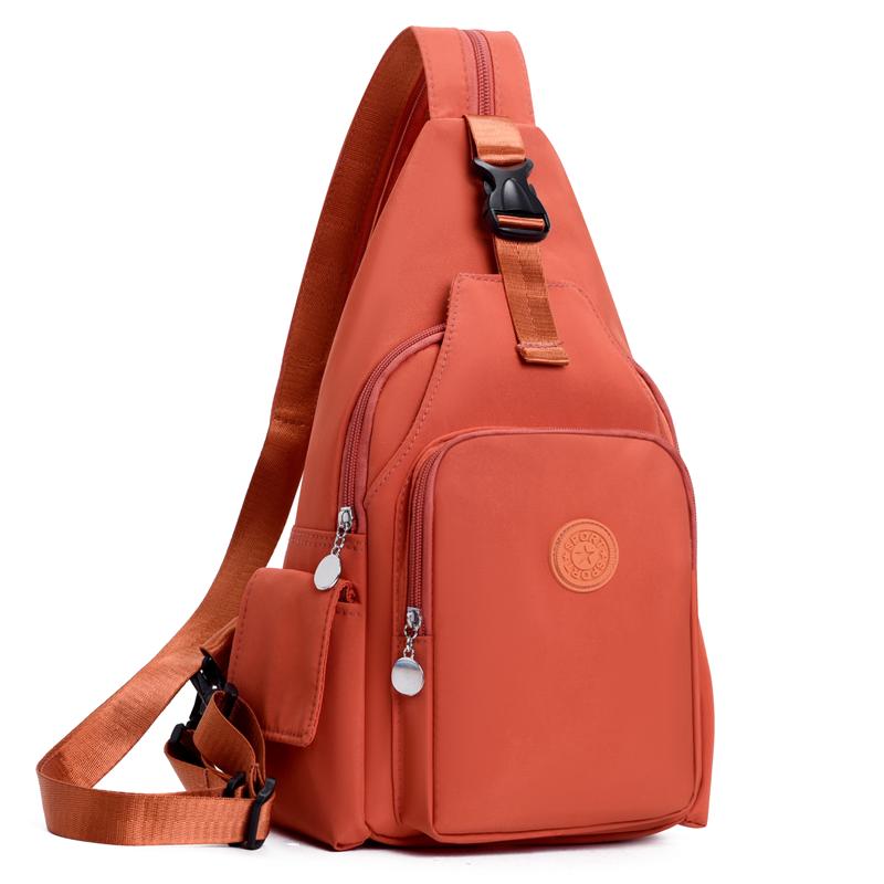 Tendință de Modă Simplă Casual Femei Geantă de Piept, Geantă Crossbody din Nailon, Rucsac Multifuncțional cu Capacitate Mare