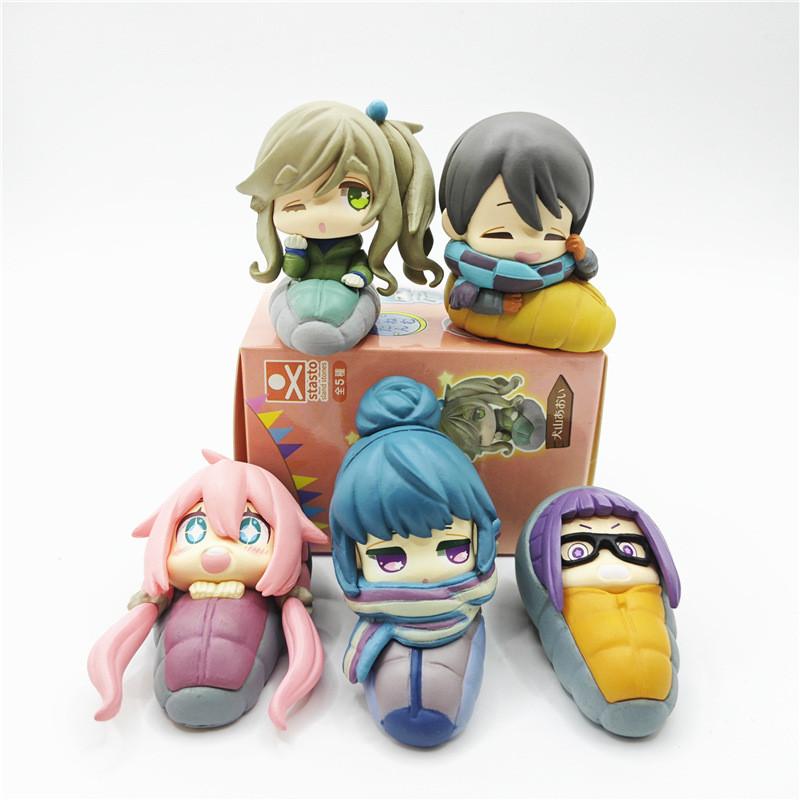 High-quality Pvc Yuru Camp Sleep Series Shima Rin Anime Figure Collectible