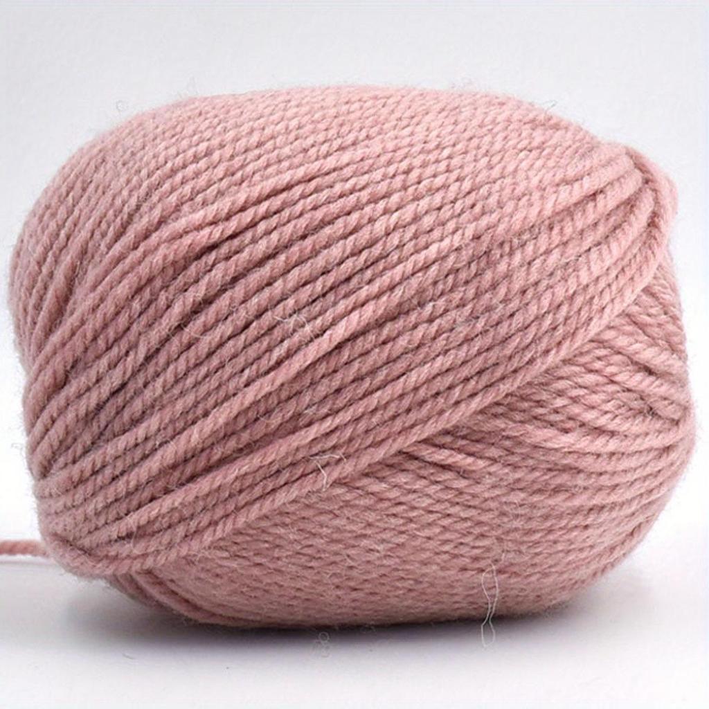 Filato di Lana Worsted Weight Morbido e Resistente Filato per Maglia e Uncinetto per Cuscini Filato Artigianale Fai da Te per Principianti