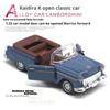 1/32 Scale Alloy Classic Car Model Children's Toy Car Decoration Pull-Back Car Model Boy Die Cast Car Model Toy