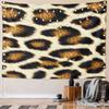 Leopard Print Furry Texture Design Pattern Wall Hanging Tapestry Decorative Tapestry Home Decor for Bedroom and Living Room