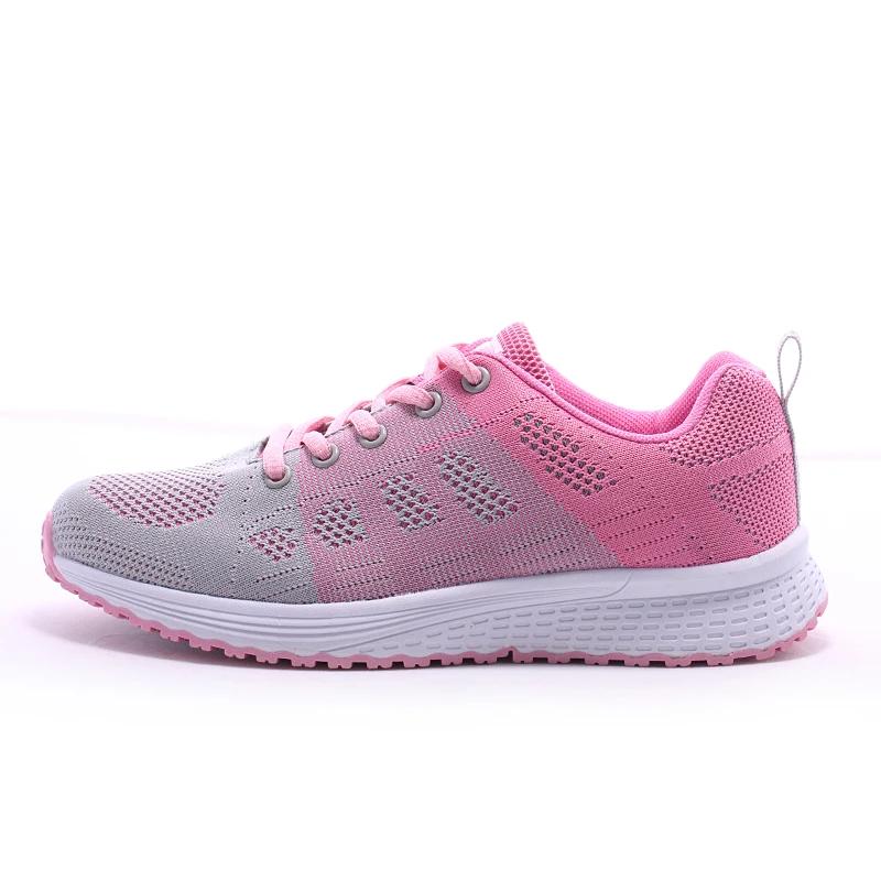 Lightweight Spring Mesh Athletic Running Shoes Women Breathable Soft Fashion Casual Sneakers Ladies Sports Jogging Walking Shoes