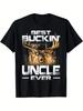 Black Cotton Men's T Shirt | Trendy "Trust No One" Graffiti Print Edgy Snake &