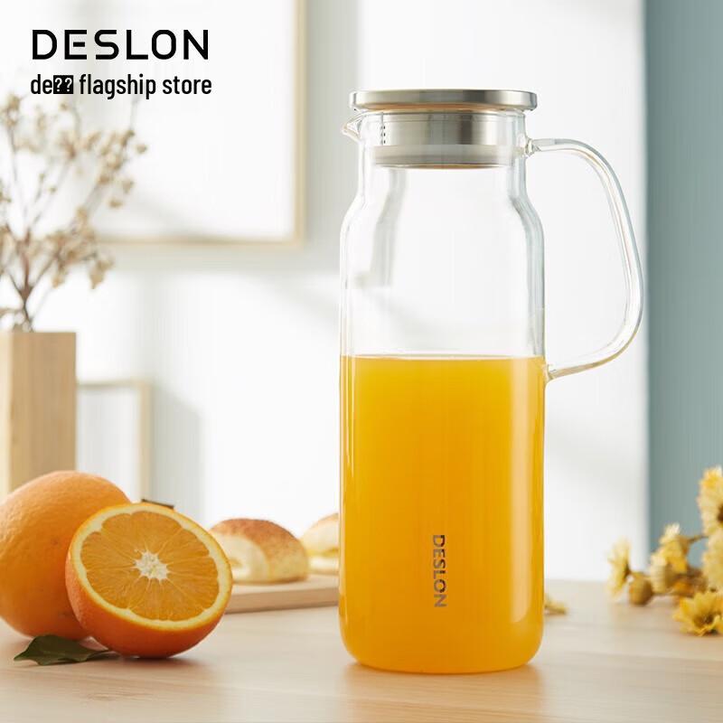 

DESLON Large Capacity Glass Cold Water Pitcher