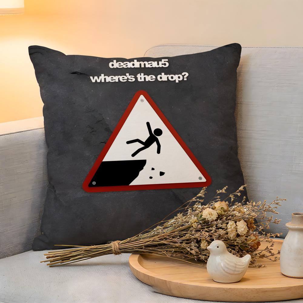 

Cushion Cover Linen SkinFriendly Soft Decorative Case for Sofa Home Decor DDeadmau 5 singer Pillow cover 30x30cm