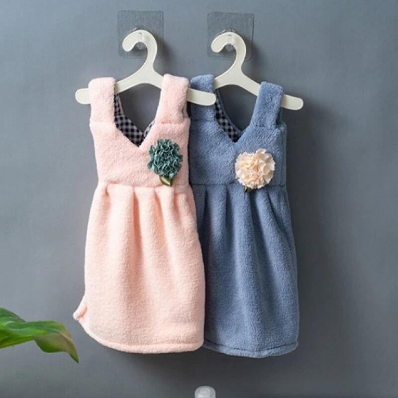 

Cute Dress Shape Towel [WCE796C] Pink 065110DC