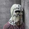 Knitted Balaclava Hat Mask Headgear For Halloween Event Windproof Face Cover Hat For Skiing Hiking And Outdoor Activity