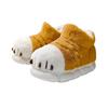 Fashion New adorable tiger paw slippers men's winter furry booties indoor outdoor pull on shoes man warm ankle boot slipper animal claw