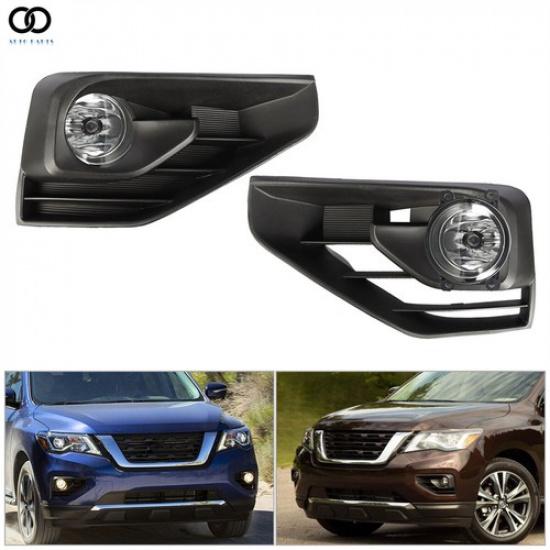 Комплект из двух противотуманных фар+проводка+переключатель Для 2017- Nissan Pathfinder