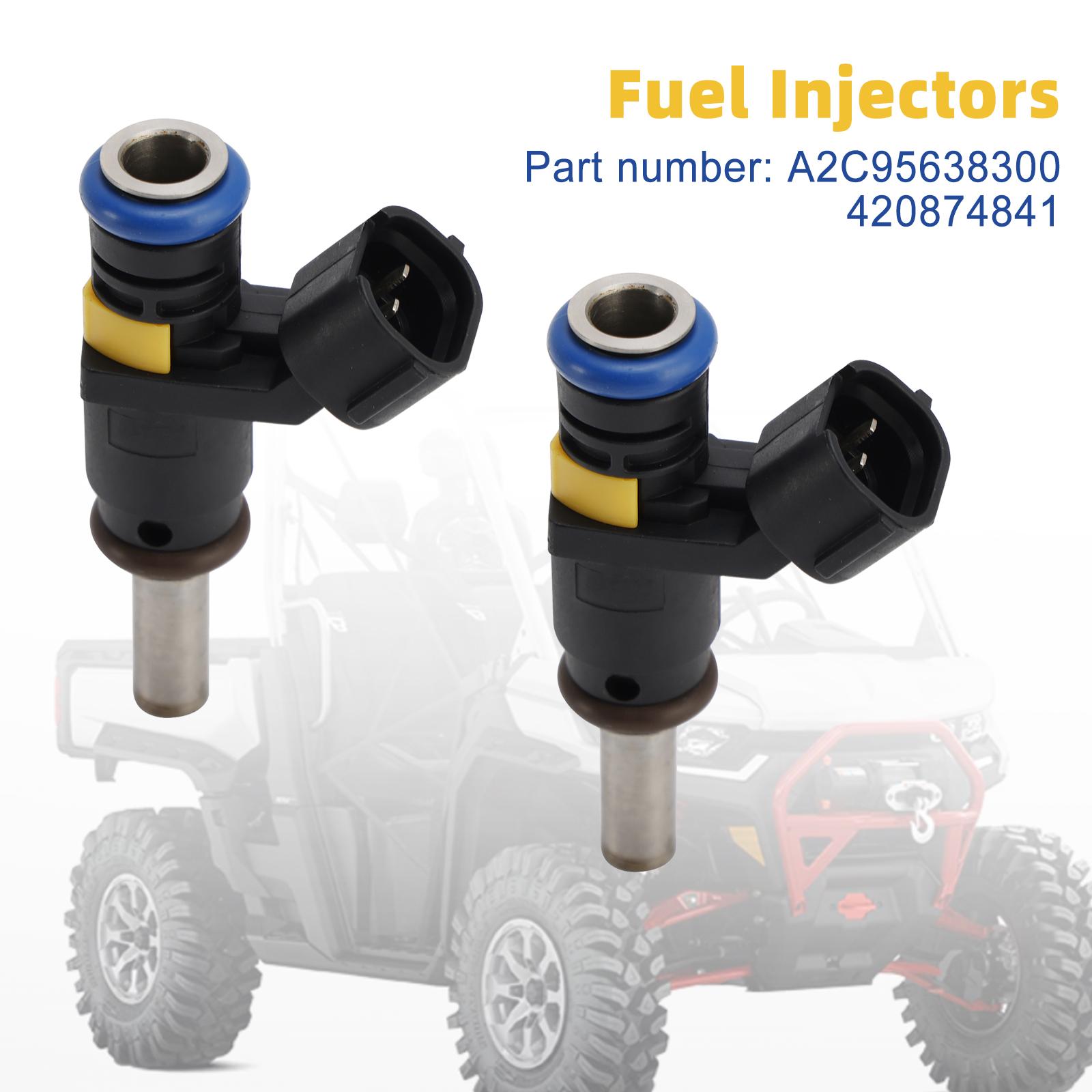 

2 ШТ. A2C95638300 Топливные форсунки подходят для Can-Am Outlander 450 Renegade 850