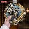 Decorative Metal Wall Art Sign Tin Painting 20x20 cm