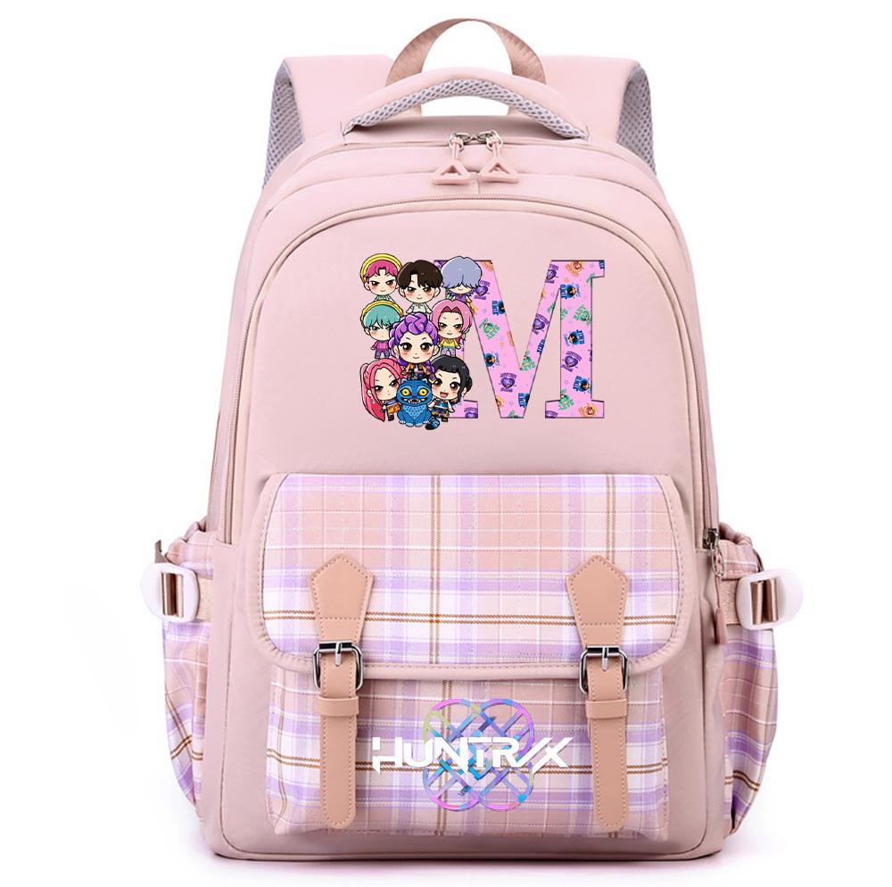 26 Liter Angielski K-Pop Nadrukowany Plecak o Dużej Pojemności dla Nastolatków Uczennic Uczniów Torba Szkolna Torba na Książki Damska Wodoodporna Torba Podróżna Mochila Prezent dla Dziecka