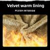 Winter Men's Cotton Coat Plus Velvet and Thickened Coat, Work Jacket, Multi-pocket Hooded Top Coat