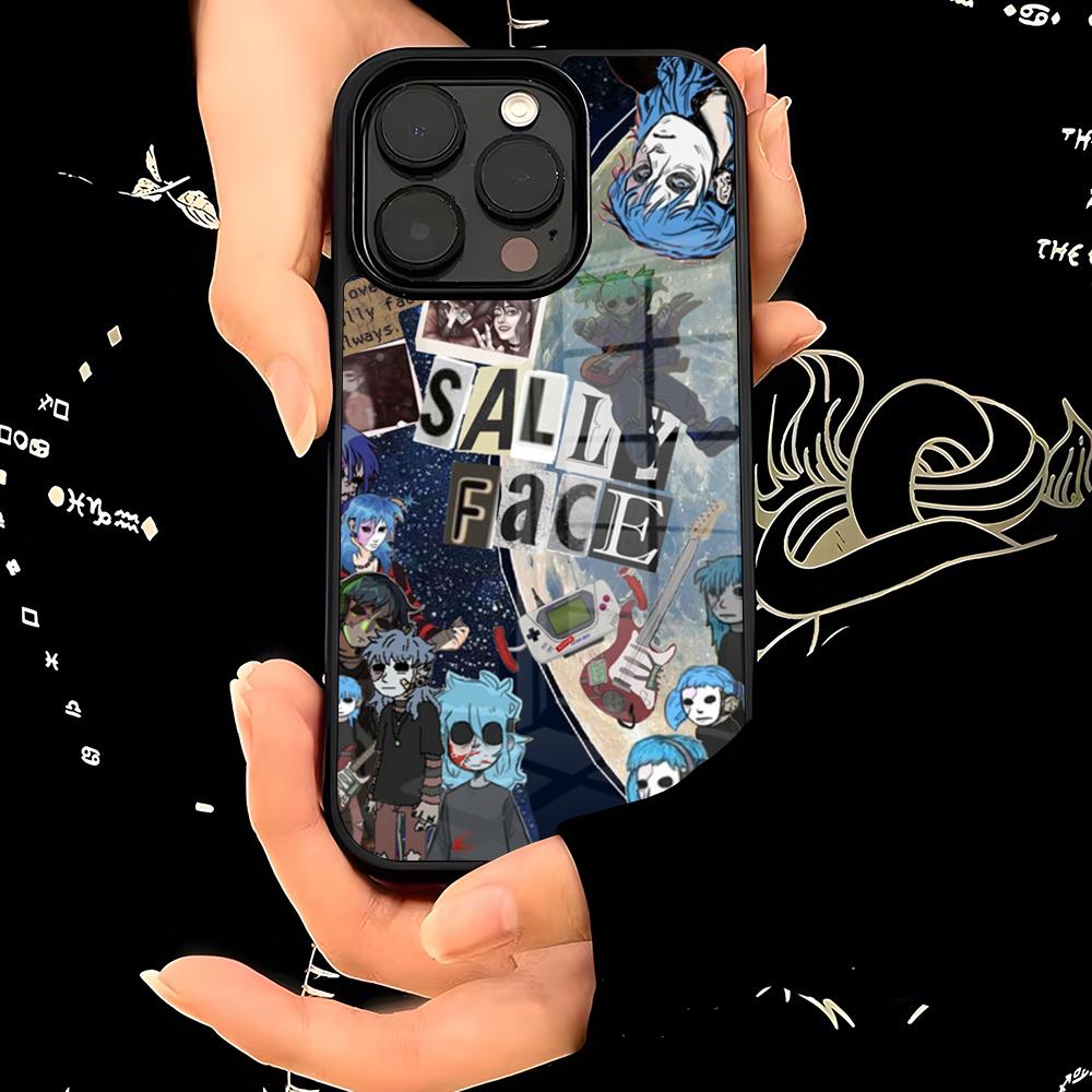 Game Sally Face Phone Case PC+TPU For IPhone 17 16 15ProMax 13 16 11 12 14 Pro Xs Max Mini Xr X Plus Cover