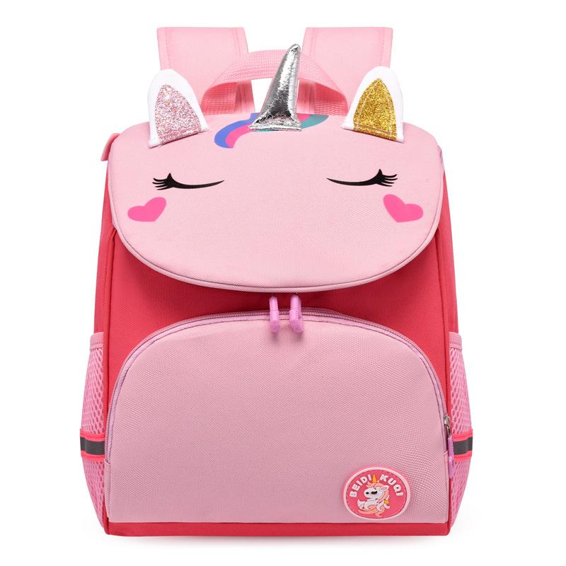 Children's schoolbag new cartoon unicorn backpack kindergarten baby cute little backpack