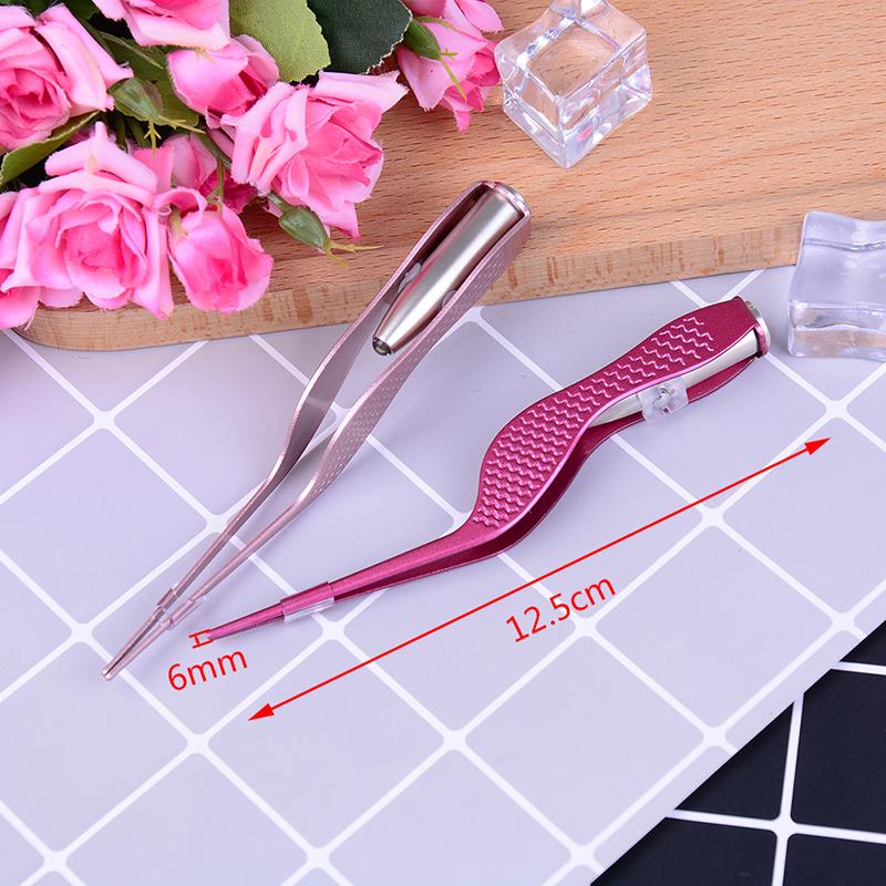 Led Flashlight Ear Pick Wax Remover Ear Cleaner Tweezer Ears Care Tool