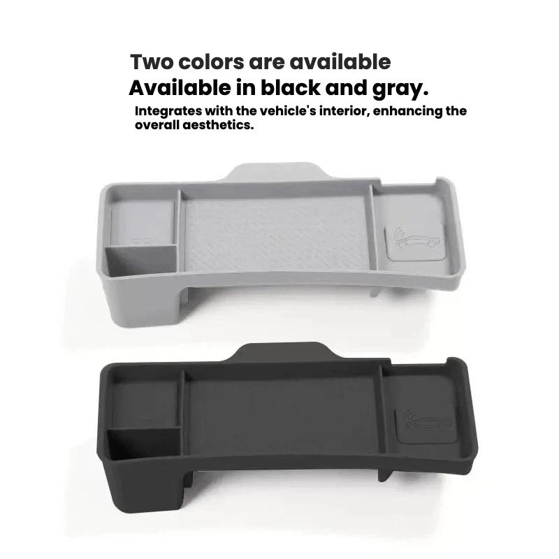 Tissue Box Glasses Holder Case Dashboard Storage Tray For Tesla Model 3 Y Juniper 2025 2026 Center Console Organizer Accessories