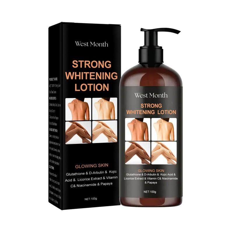 

West Month Brightening Skin Care Set Moisturizing Cream And Body Lotion For Radiant Complexion Body Lotion