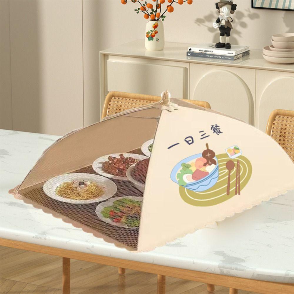 Dustproof Anti-fly Cover Convenient Food Leftovers Cover Durable Rice Cover  Kitchen