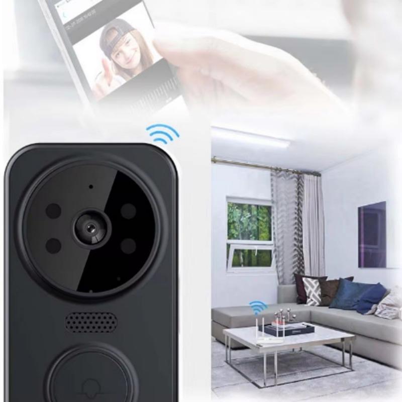 Outdoor home wifi wireless video doorbell with wifi camera uk waterproof and monitor