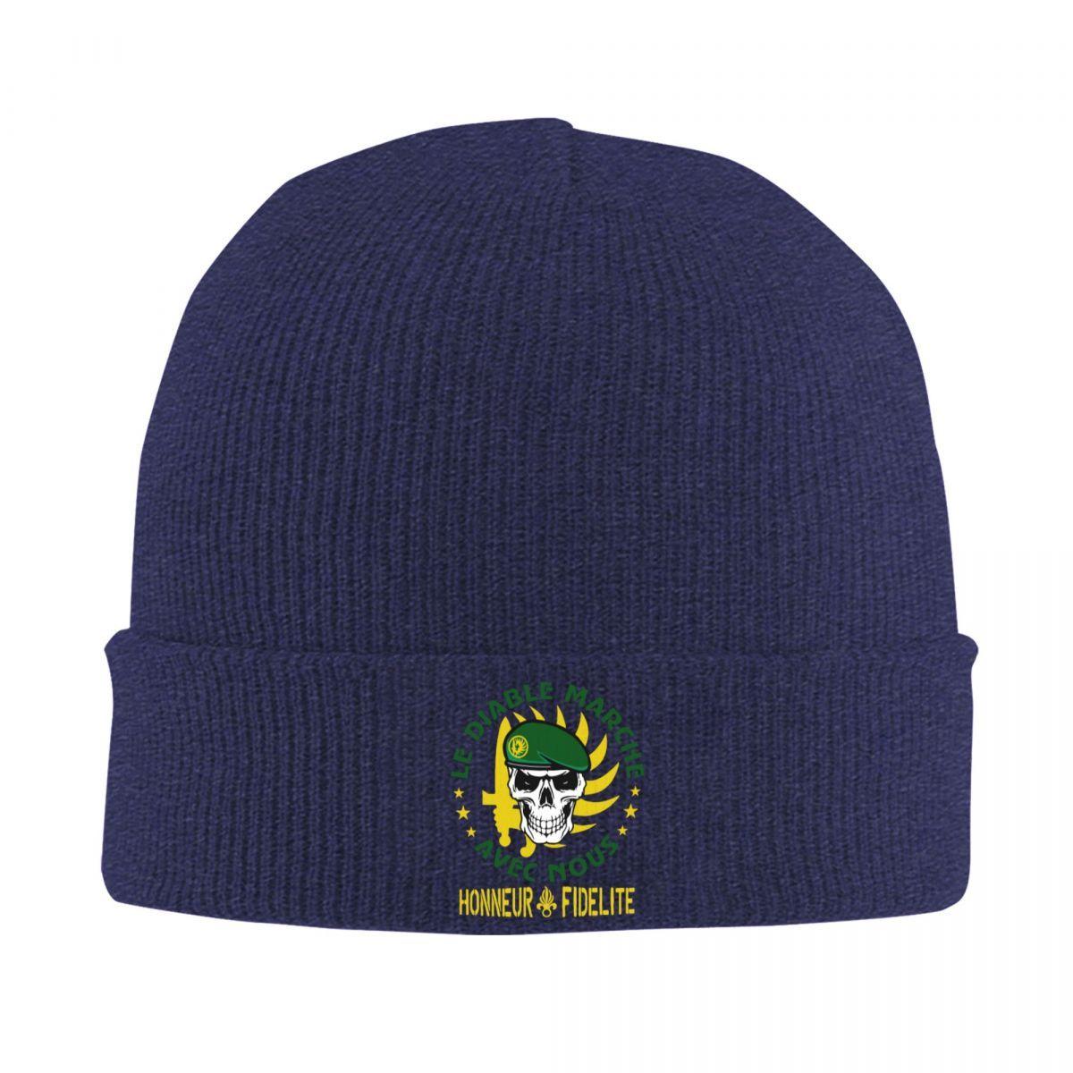 

Mod. 33 Legion Etrangere Paratrooper French Foreign Regiment Knitted Hat Beanie Autumn Winter Hat Warm Hip Hop Caps Men Women