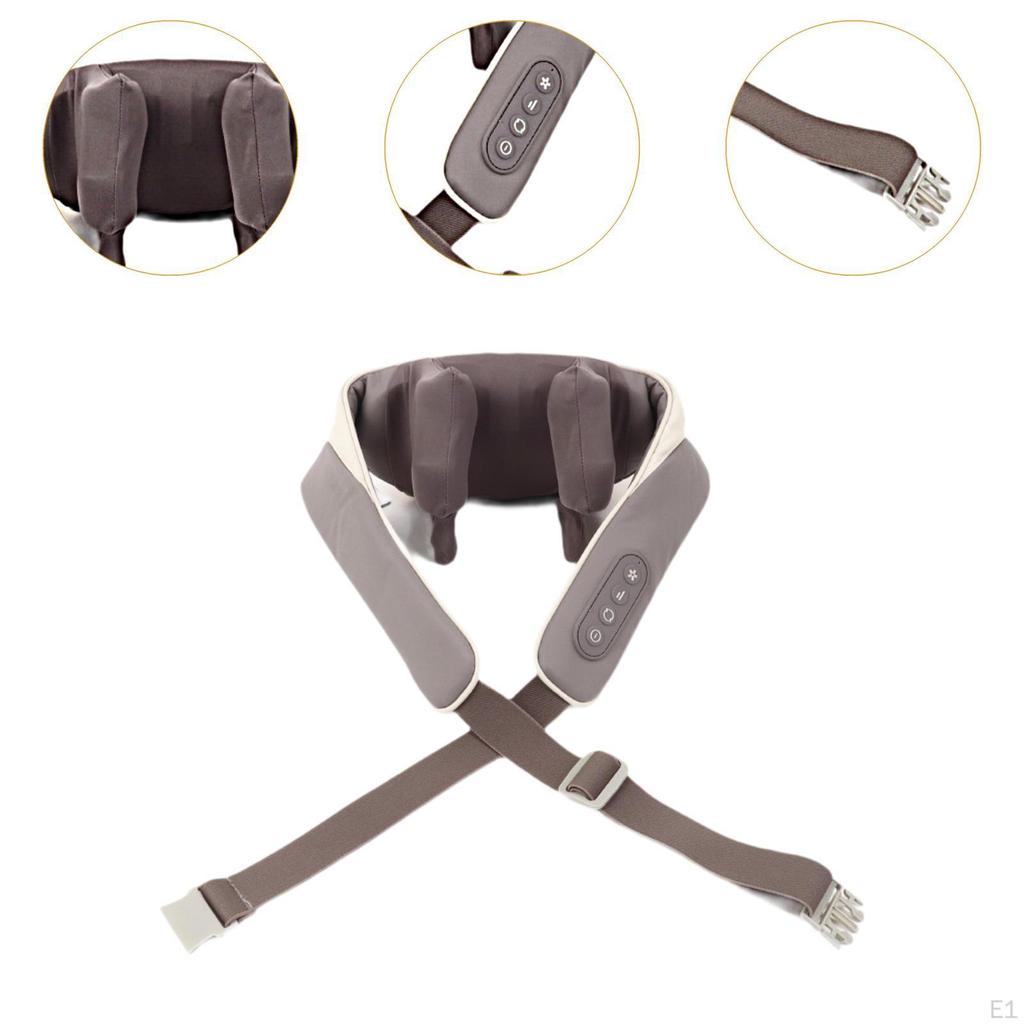 Back Massager with Heat Massage Head Electric for Family Men Male