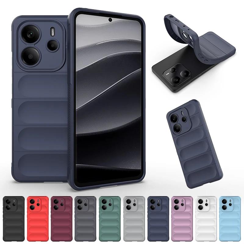 Custodia Morbida Corazzata per Telefono per Huawei Honor 200 400 Lite 90 Pro X9 X9b X50 X50i X60 X9C Cover Intelligente in Silicone Liquido Coque Funda