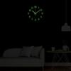 Wood Wood Wall Clock Luminous Rustic Wall Clock Decorative Wall Hanging Clock  Living Room