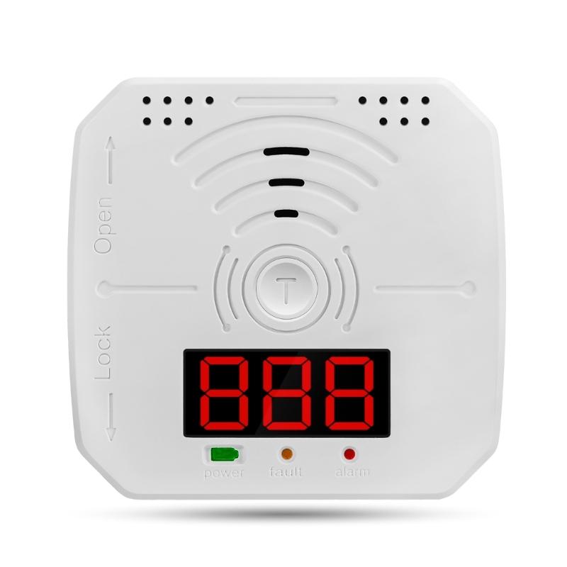 Carbon Monoxides Detectors, Battery Power CO Alarm with LED,Home Hotel CO Alarm Detectors Device 1