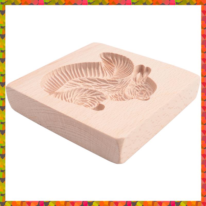 Promotion! Cookie Mold Shortbread Mold Wooden Biscuit Cutter Cookie Mold Cutter Gingerbread Biscuit Shortbread Mold