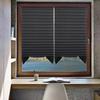 Black White Brown Chic Zebra Pleated Blinds For Bedroom Window Blinds Blackout Curtain Cheap Dropshipping 1 PC
