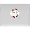 Andaz Press Fall Autumn Burgundy Maroon Floral Flowers Party, 2-Inch Round Circle Label Stickers, Thank You for Celebrating with Us Sticker, 40-Pack,