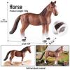 Children's Prancing Horse and Jockey Toy Set