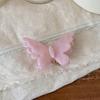 baizihuahu Side Bang Hair Clip, Three-Dimensional Butterfly Decor Hairpin, Acetate Plate Accessories for Secure Bangs And Half-Tied