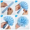 8" Tissue Pom Poms Flowers 10 Pack Paper Flower Ball for Wedding Bridal Shower Birthday Bachelorette Party Backdrop Decoration