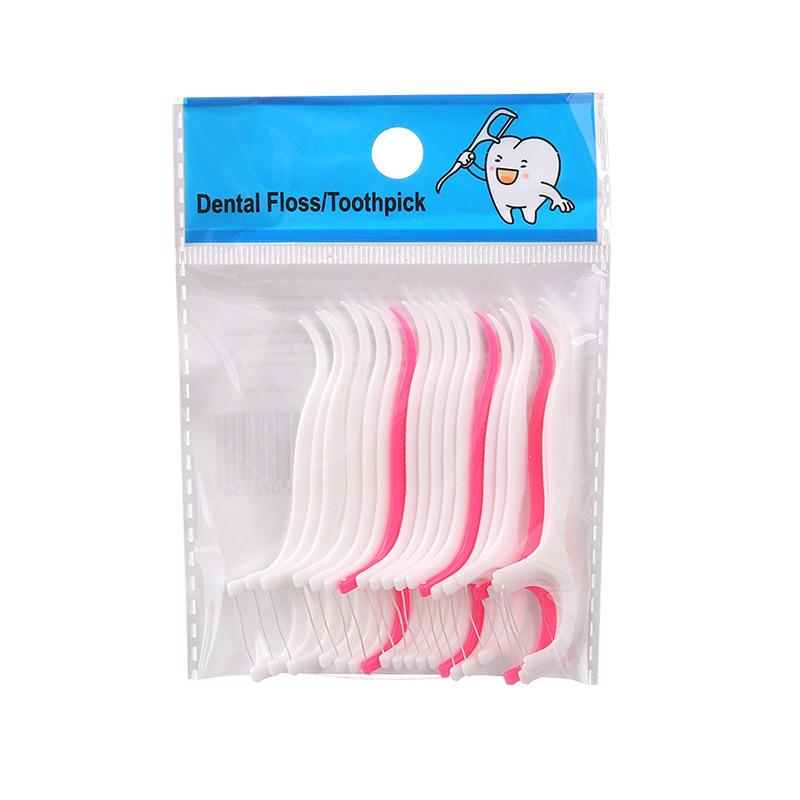 

Large Box of 50 High Tensile Strength Floss Picks - Flat Wire Interdental Cleaners