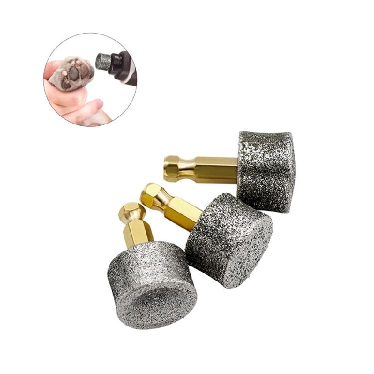 Electric Dogs Nail Grinder Head Wheel Replacement Trimmer Grinder Pet Nail Grooming Pet Nail Grinder Head Replacement