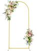 Rectangular Balloon Arch Frame 200X100 Cm Gold