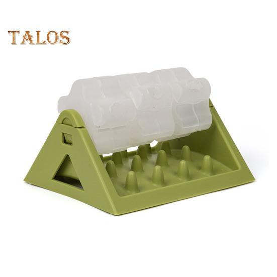 

Игрушка-протечка для еды, интерактивная игрушка-головоломка для раздачи лакомств для собак, миска для медленной подачи корма для кошек и щенков, дрессировка и облегчение скуки зелёный