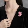 10Pcs Cancer Awareness Ribbon Brooch Pins For Women Butterfly Shape Decorative Lapel Pin For Clothing Embellishments