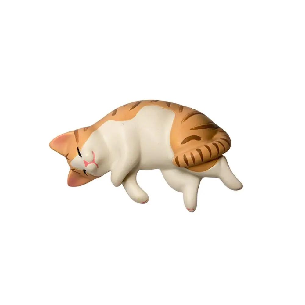 Lazy Cat Refrigerator Message Photo Wall Sticker Creative Cute Sleep Cat Home Decoration Accessories