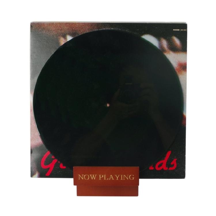 Wood Record Support Stand Holder Organiser Rack Organizes 30+/8+ Albums Desktop Disc Display Bracket