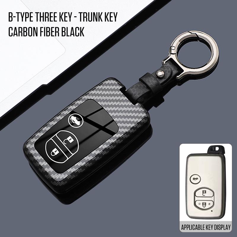 Premium Key Cover for Toyota Land Cruiser, Prado, Prius