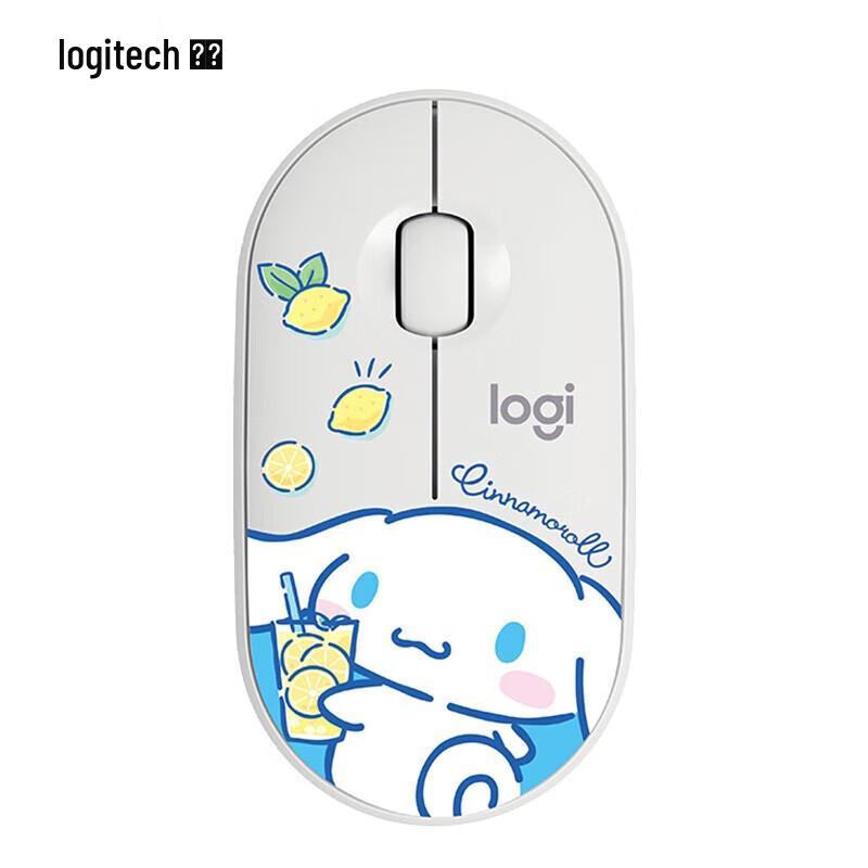 Logitech PEBBLE Cinnamoroll Dual-Mode Silent Wireless Mouse